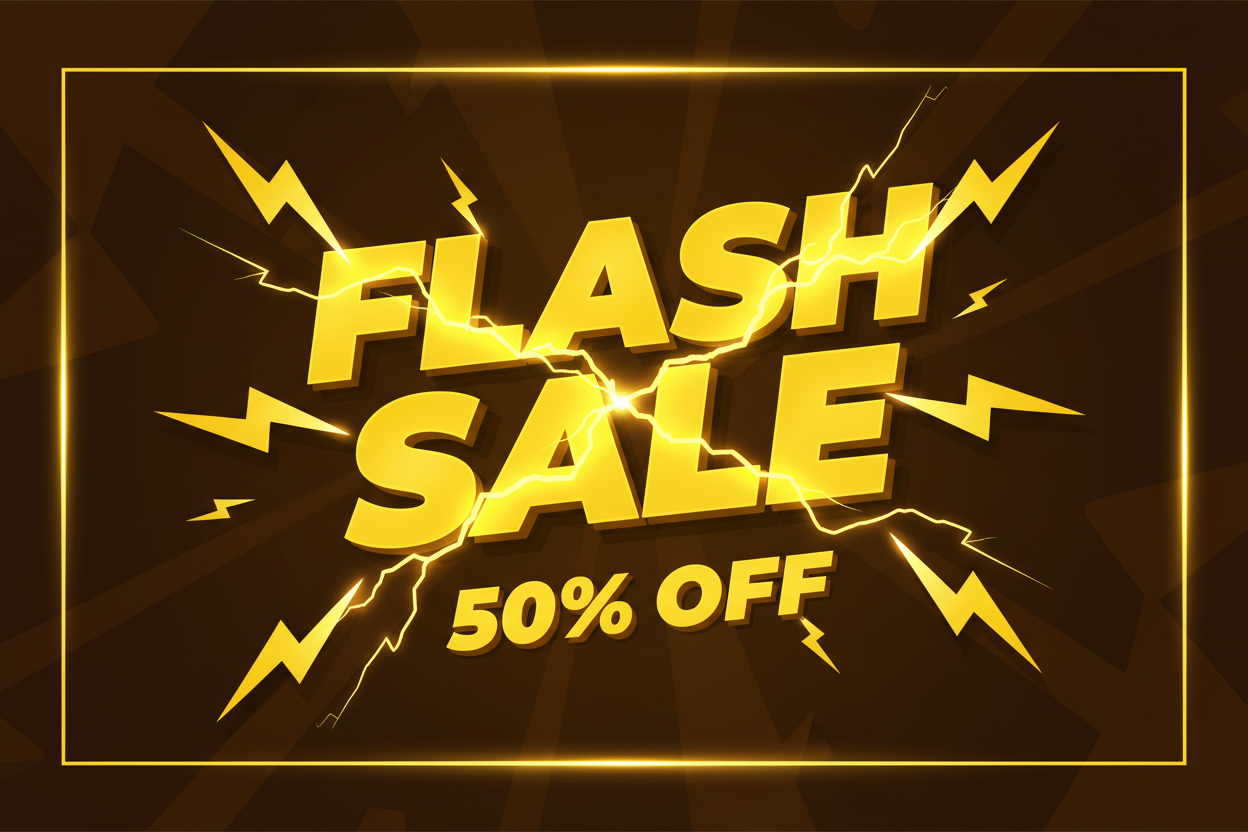 FLASH SALE!!!