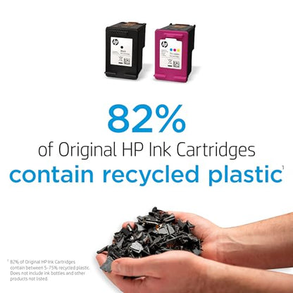 HP 67XL Black High-yield Ink Cartridge | Works with HP DeskJet 1255, 2700, 4100 Series, HP ENVY 6000, 6400 Series | Eligible for Instant Ink | One Size | 3YM57AN-UPStoxs
