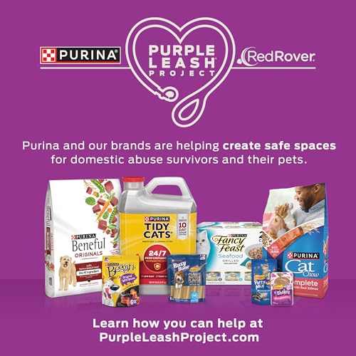 Purina Tidy Cats Low Dust Clumping Cat Litter, LightWeight Free & Clean Unscented, Multi Cat Litter - 17 lb. Box-UPStoxs