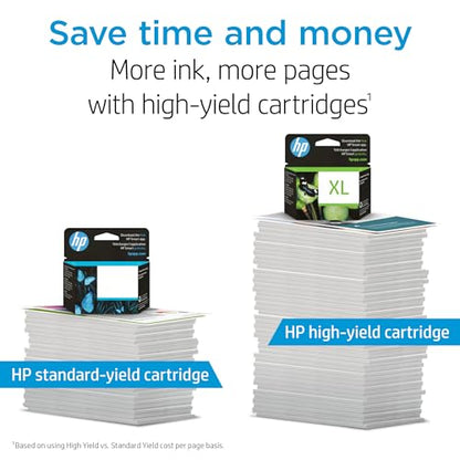 HP 67XL Black High-yield Ink Cartridge | Works with HP DeskJet 1255, 2700, 4100 Series, HP ENVY 6000, 6400 Series | Eligible for Instant Ink | One Size | 3YM57AN-UPStoxs
