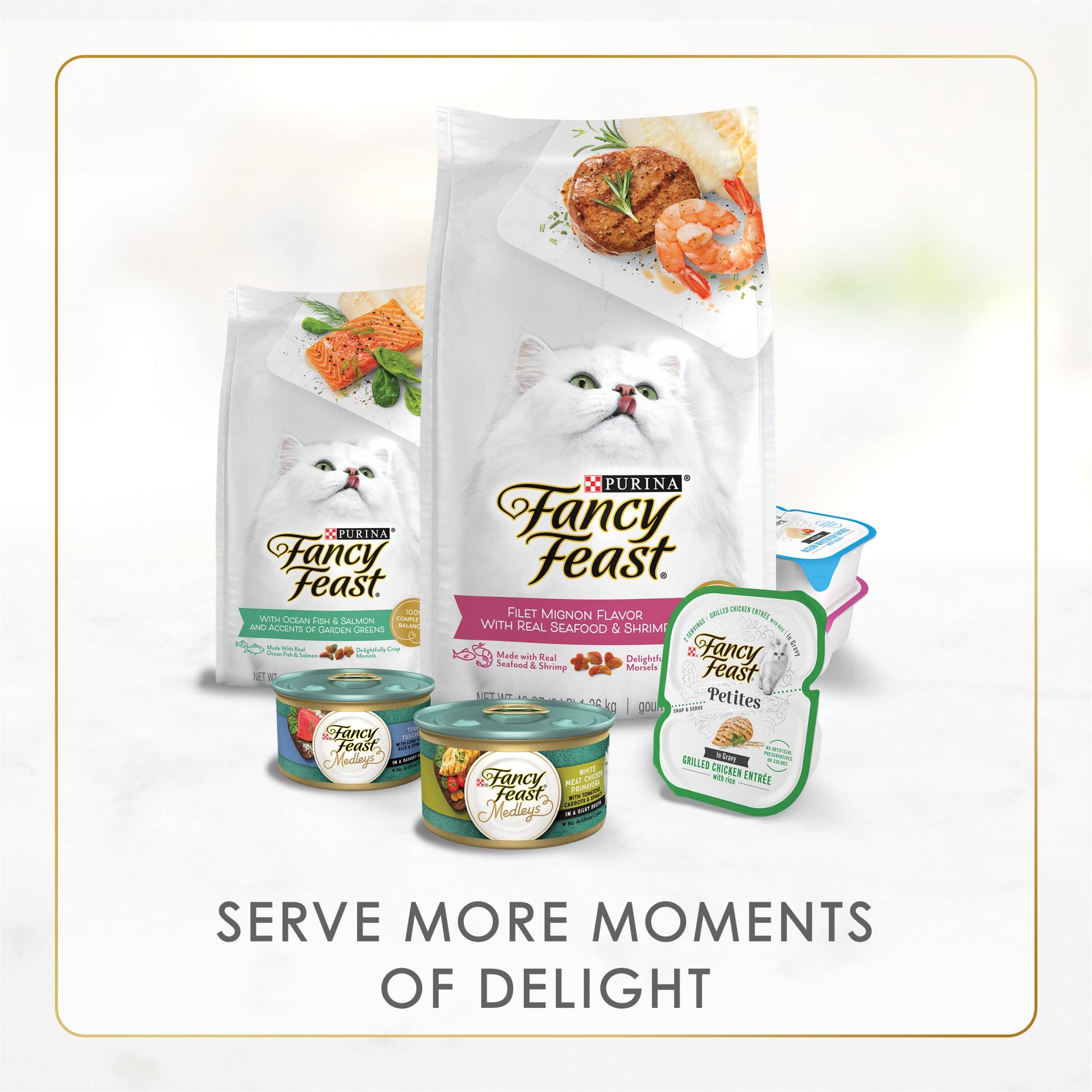 Purina Fancy Feast Grilled Wet Cat Food Seafood Collection in Wet Cat Food Variety Pack - (Pack of 24) 3 oz. Cans-UPStoxs